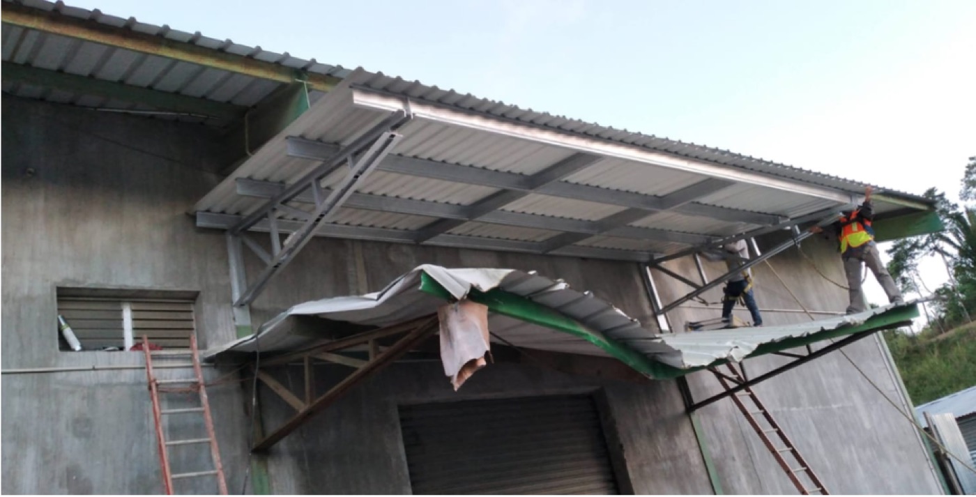 Fabricación y montaje de estructuras — vista 2