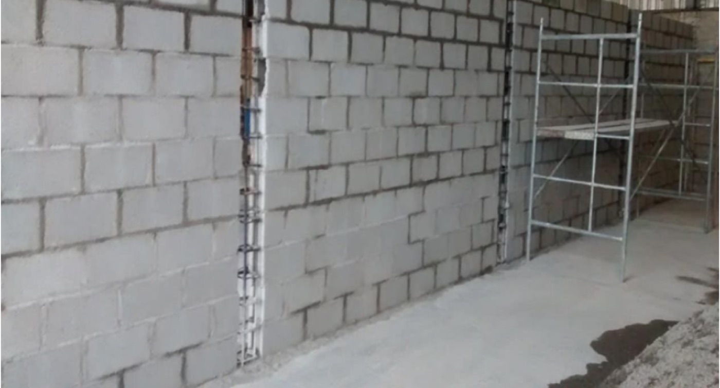 Trabajos de obra civil en planta — vista 2